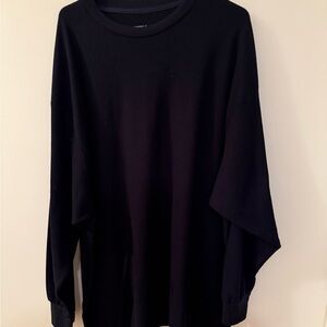 Men's Black Long Sleeve Shirt
